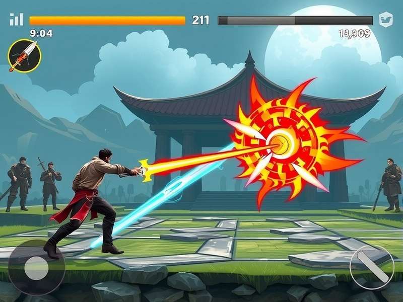 Sizzling Sword Blow Combat Mechanics